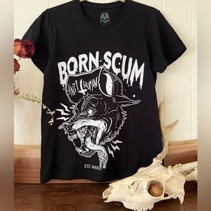 Born Scum//Anti Human Womens Tee